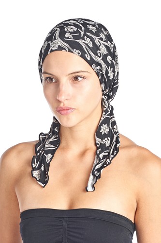 Ashford & Brooks Pre Tied Bandana Sleep Turban Tichel Chemo Head Scarf Headwear - Picture 9 of 124