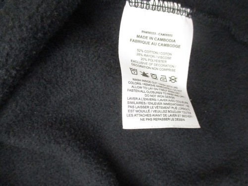 NIKE Size L Girls Cotton Blend Full Zip Pocket Fleece Lined Athletic Jacket 179 - Picture 10 of 11