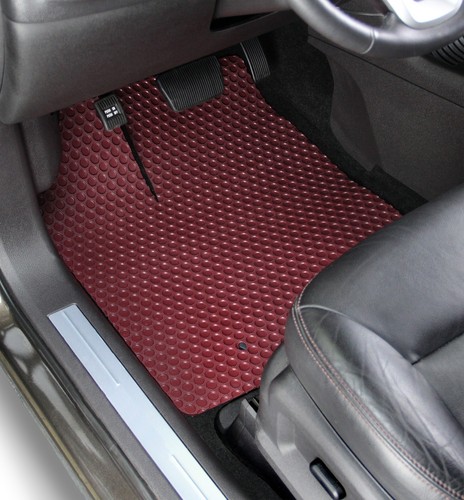 Fits Freightliner Business Class M2 Rubber Weather Floor Mats 2PC- 2003+ Colors! - Picture 9 of 16
