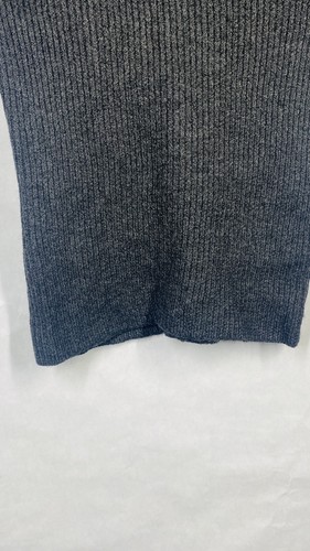 POLO Jeans Italian 100% Merino Wool Sweater Girls Size Small Heather Gray - Picture 7 of 7