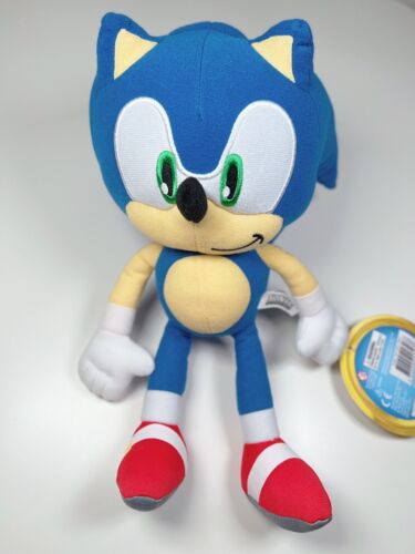 SONIC THE HEDGEHOG SEGA Licensed Plush SONIC TAILS KNUCKLES SHADOW 30cm BrandNew - Picture 2 of 10