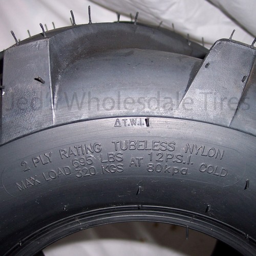 18x9.50-8 REIFEN FELGEN RÄDER MONTAGE Gartentraktor Aufsitzmäher schwarz 3/4" Welle - Bild 16 von 18