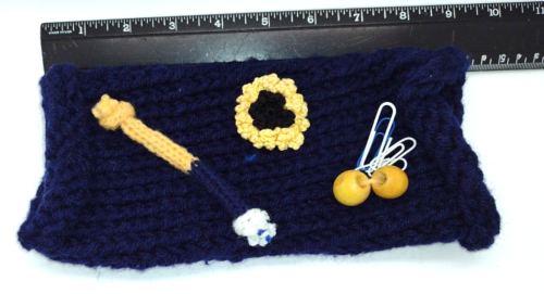 Dementia Alzheimers Autism Sensory Knit Fidget Sleeve Muff - Picture 1 of 2