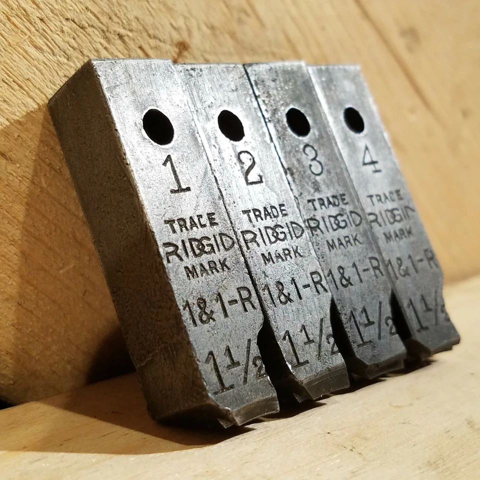 Ridgid Tap Thread Dies 1 1/2" Set 1 & 1 R Swanky Barn - Image 3 of 4