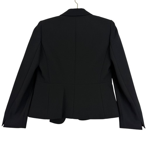 Tahari ASL Set Tuta Donna 8 Due Pezzi Blazer e Pantaloni Singolo Bottone Nero - Foto 3 di 24