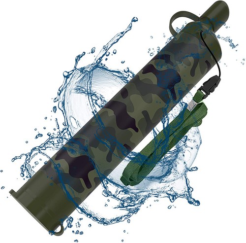 Portable Water Filter Pump/Straw for Hiking Camping Travel SurvivalEmergency use - Picture 3 of 20