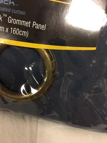 Eclipse Thermaback Mikrofaser Öse Verdunkelung Fenster Panel blau 42"x63" - Bild 2 von 3