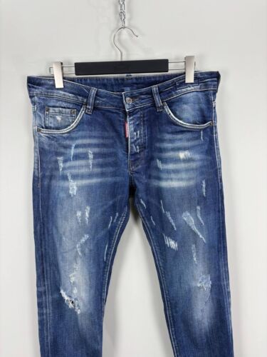 Vaqueros Hombre Dsquared2 Talla 48 Color Azul - Imagen 3 de 10