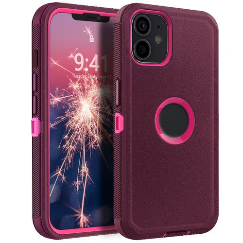 For Apple iPhone 12/12 Pro Max Shockproof Rugged Heavy Duty Phone Case Cover - Picture 56 of 80