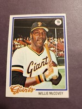 1978 Topps - #34 Willie McCovey EX O/C