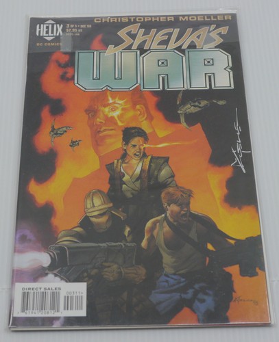 SHEVA'S WAR COMIC BOOKS ISSUES No. 1-5, FULL RUN, CHRISTOPHER MOELLER SIGNED - Picture 5 of 10