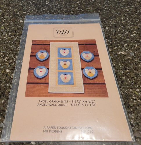 Angel Ornaments & Wall Quilt MH Designs Quilt Pattern MH 010 - 第 1/2 張圖片