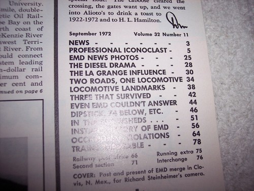 TRAINS THE MAGAZINE OF RAILROADING--SEPTEMBER 1972 #56 - Picture 4 of 7