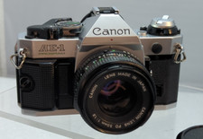 Canon AE-1 Program 35mm SLR Camera w/50mm 1:1.8 Canon Lens MINT, Works Great