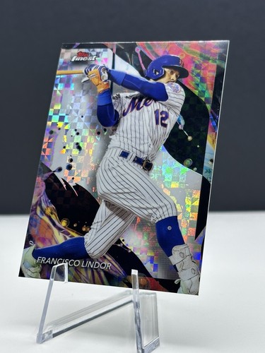 2024 Topps Finest #102 Francisco Lindor | Baseball Card
