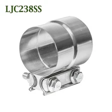 2 3/8" 2.375" Lap Joint Seal Exhaust Clamp Bear River Quality Stainless Steel