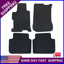 For 2013 2014 2015 2016 2017 Honda Accord Sedan Front & Rear Velour Floor Mats