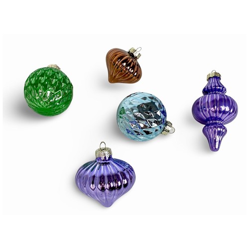 Wondershop 10er Set Glaskugeln Weihnachten Weihnachten Baumschmuck Dekoration - Bild 2 von 10