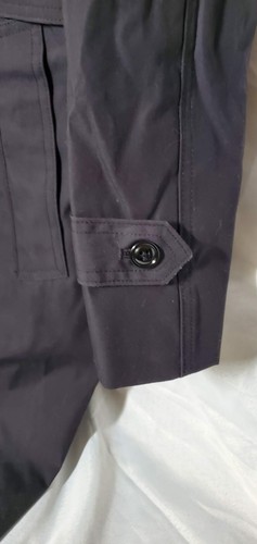 Defense Logistics Agency Garrison Collection Women's Black All Weather Army Coat - Picture 8 of 12