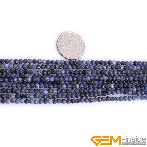 Natural Grade AAA Assorted Stones Faceted Round Beads For Jewelry Making 15" - Picture 377 of 439