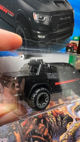 *Black* 2023 Ram 1500 Truck Hot Wheels. - Picture 2 of 6