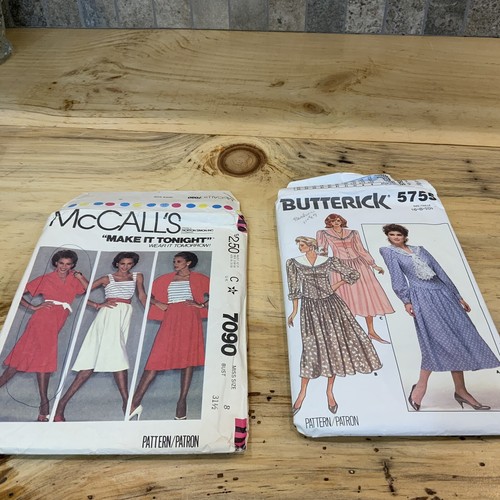 Paket 9 Vintage Damen Schnittmuster Größe 8/12/14/16 Simplicity McCall’s UNGESCHNITTEN - Bild 13 von 14