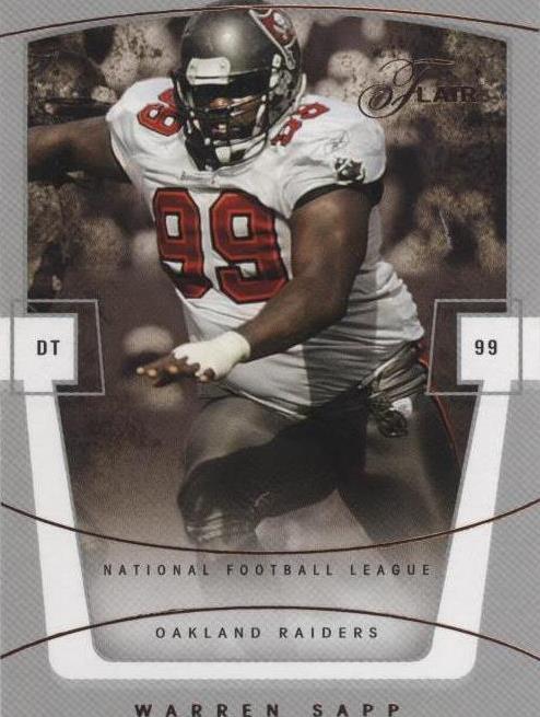 2004 Flair Warren Sapp #11 - 1 of 2