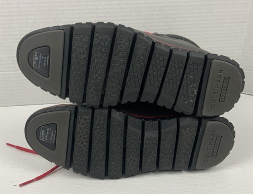 COLE HAAN Zerogrand Hiker Boots C31400 Magnet Leather Men's Size 7M-READ - Picture 2 of 8
