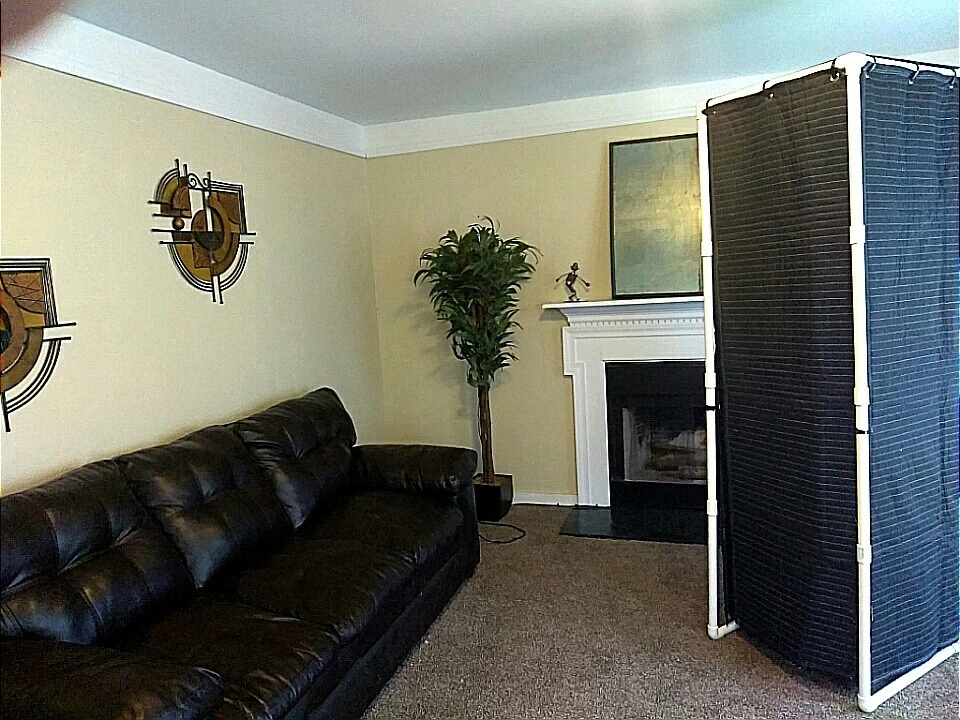 Portable Stand-In Isolation Vocal Booth w/ Light & w/Door Enclosure - Image 4 of 4