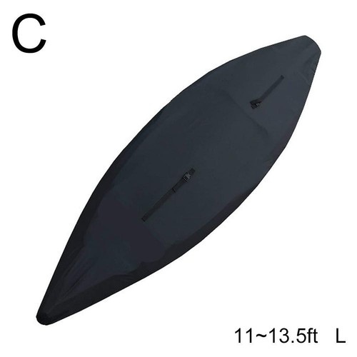 Cubierta de kayak multitamaño cubierta de canoa polvo impermeable pesca barco cubierta lote Z1 - Imagen 17 de 18