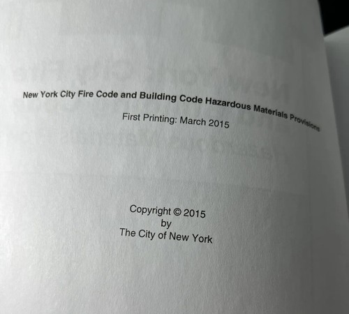 ICC International Code Council New York City Fire Code & Building Code Set 2014 - Bild 18 von 21