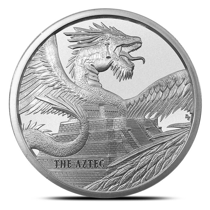 Aztec Dragon World of Dragons GSM Golden State Mint 1st in