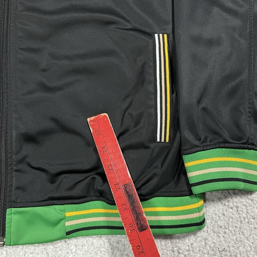 Lifted Research Group Jacket Mens Large Track Full Zip Vintage Y2K Rasta - Picture 2 of 14