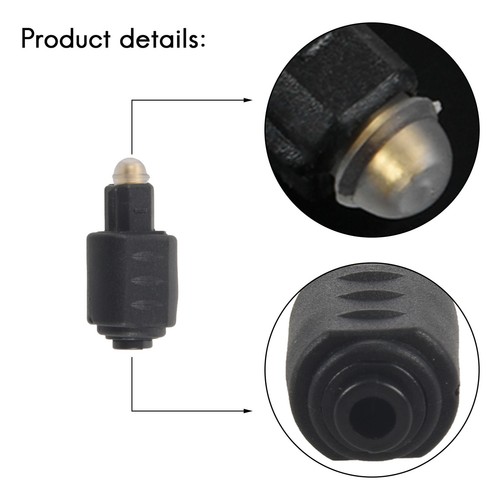 Optical Audio Adapter 3.5MM Female Jack To Digital Toslink Male Plug for6999 - Afbeelding 7 van 8