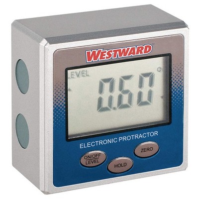 WESTWARD 2YNK6 Digital Protractor,Accuracy +/-0.20 deg. 2YNK6