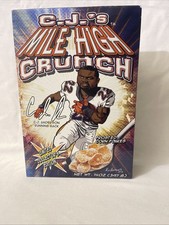 Limited Collectors Edition CJs Mile High Crunch Cereal.  Denver Broncos