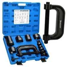 Ball Joint Press Kit 21pcs, Master Ball Joint Removal Tool with C-Frame, Heavy 