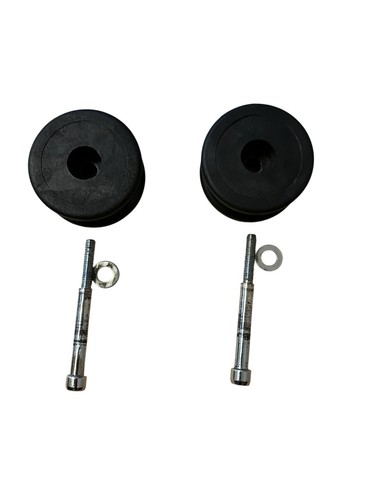 AB Rocket Ricambi Coppia Viti a Rullo Nere OEM Set Ricambi Originali - Foto 2 di 5