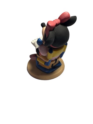 Walt Disney Productions kaltbemalte Keramik Minnie Maus am Telefon Figur - Bild 6 von 10