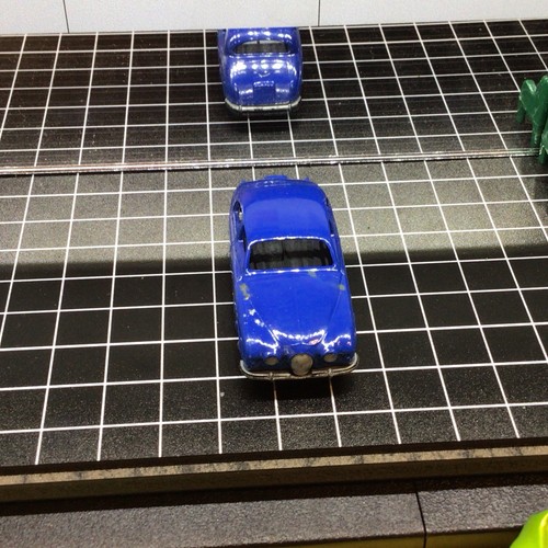 Matchbox Lesney 1-75 Series Blue Jaguar 3.4 Litter Diecast Made In England - Picture 3 of 10