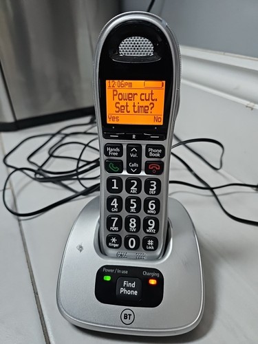 BT 4000 Cordless nuisance call blocker Landline House Phone with big buttons. - Zdjęcie 2 z 2