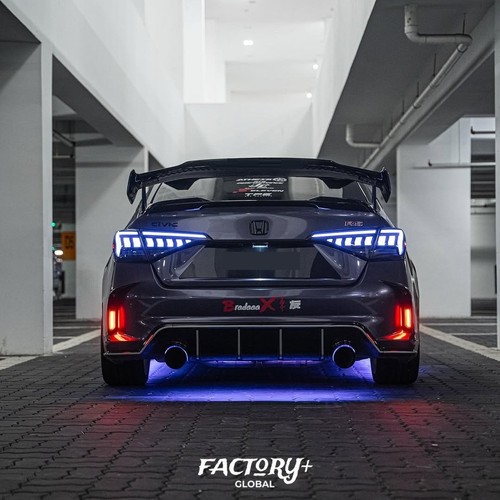 RGB LED Tail Lights Fits 2022-2025 Honda Civic Sedan Rear Light Kit w/ Anamation - Picture 9 of 12