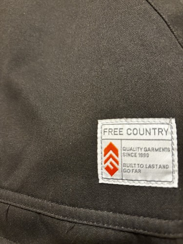 Free Country Black Soft Shell Sherpa Lined Jacket. Water/Wind Resistant Size M - Picture 2 of 9