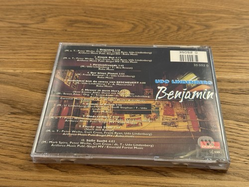 Seltene Club-Ausgabe: Udo Lindenberg CD Benjamin - Bild 4 von 4
