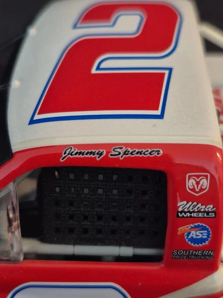 Rare Action 2004 Jimmy Spencer #2 Snap On 1:24 Super Truck 85th NASCAR Diecast - Image 4 of 4