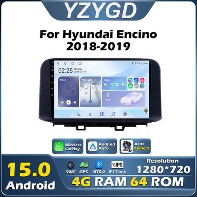 For Hyundai Encino 2018-2019 CarPlay/Android Auto Multimedia Video Screen Radio