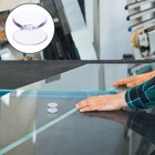 100 Pcs Glass Table Top Protector Double Suction Pads for Bumper