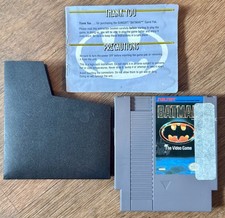 VINTAGE‼️ Nintendo Batman (NES, Used, Box + Manual + Game) - 👀