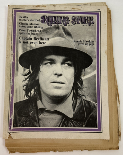 1970 May 14th Rolling Stone Magazine, No. 58 Ronnie Hawkins   (R1) - Picture 1 of 5