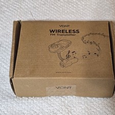 Bluetooth FM Transmitter for Car with 1.44 Inch Display and Flexible Gooseneck